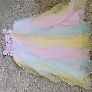Girls Tahari ruffle dress